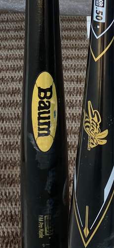 Used BBCOR Certified 2022 Baum Bat Wood Baum Bat Bat (-3) 28 oz 31"