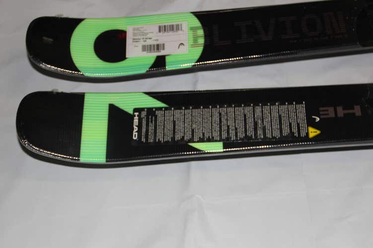 NEW Head Oblivion 79 Skis Twin tip 163cm + Tyrolia Attack 13 bindings set