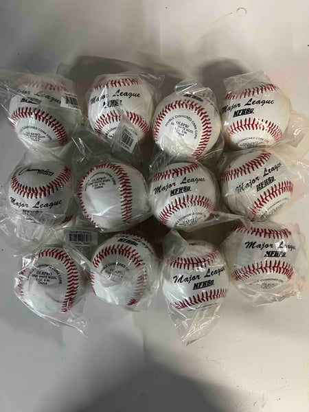 12 New Champion Sports Major League Baseballs NFHS OLBPRO