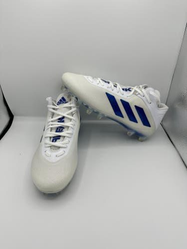 Adidas SM Freak Mid White University Blue Cleats Men’s Size 11.5 FX1309 New