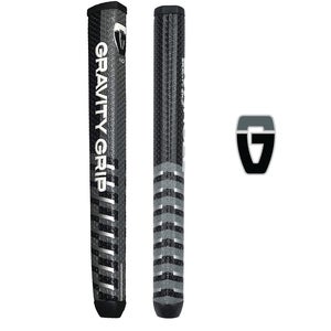 Gravity Grip Midsize counter-balanced Putter Grip - Black/Grey