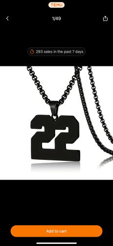 Number Necklace 20-39