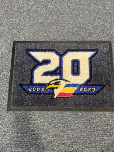 Colorado Eagles 20 Year Anniversary Player Issued Carpet / Skate Mat