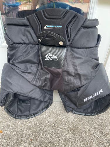 Used XL Bauer Reactor 9000 Hockey Goalie Pants