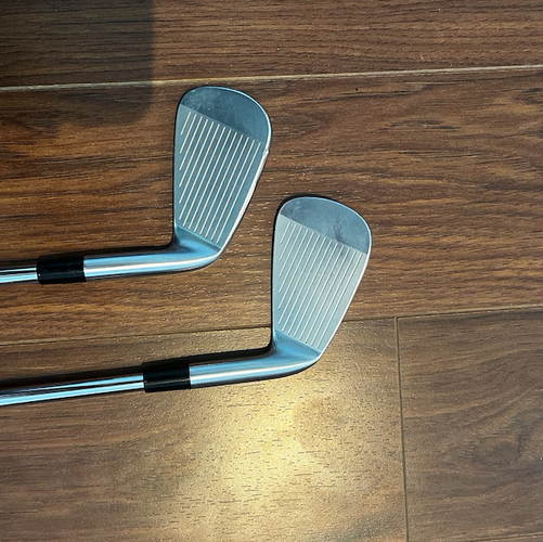 Men's Used 4 iron Left Hand TaylorMade P7MC Stiff Flex Steel KBS Tour 120 Stiff Shaft