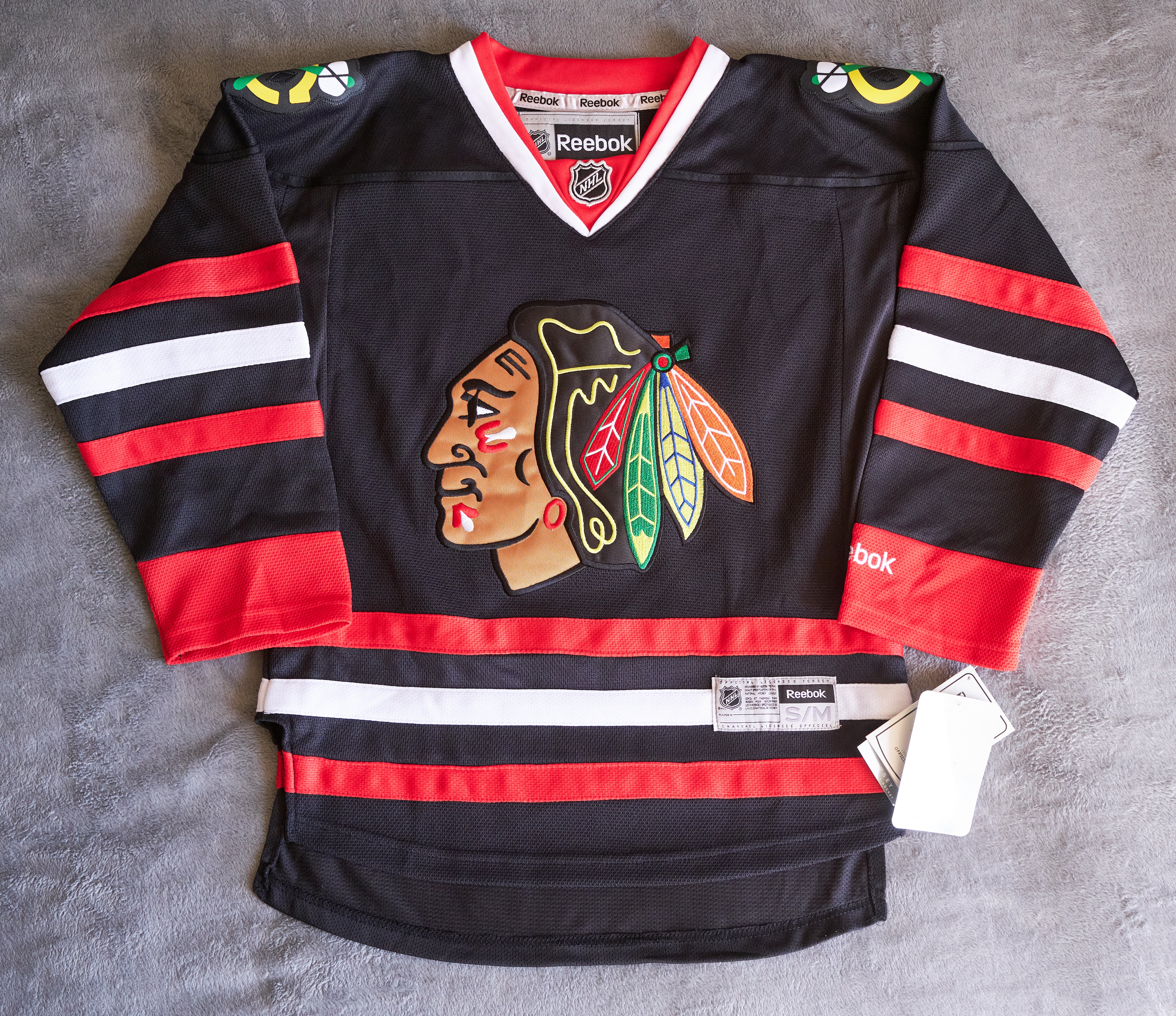 Chicago Blackhawks NHL Official Licensed Alternate Jersey Youth Size S/M