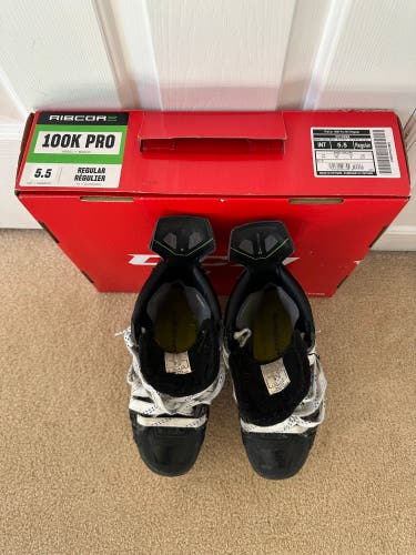 Used CCM Regular Width Size 5.5 RibCor 100k Pro Hockey Skates