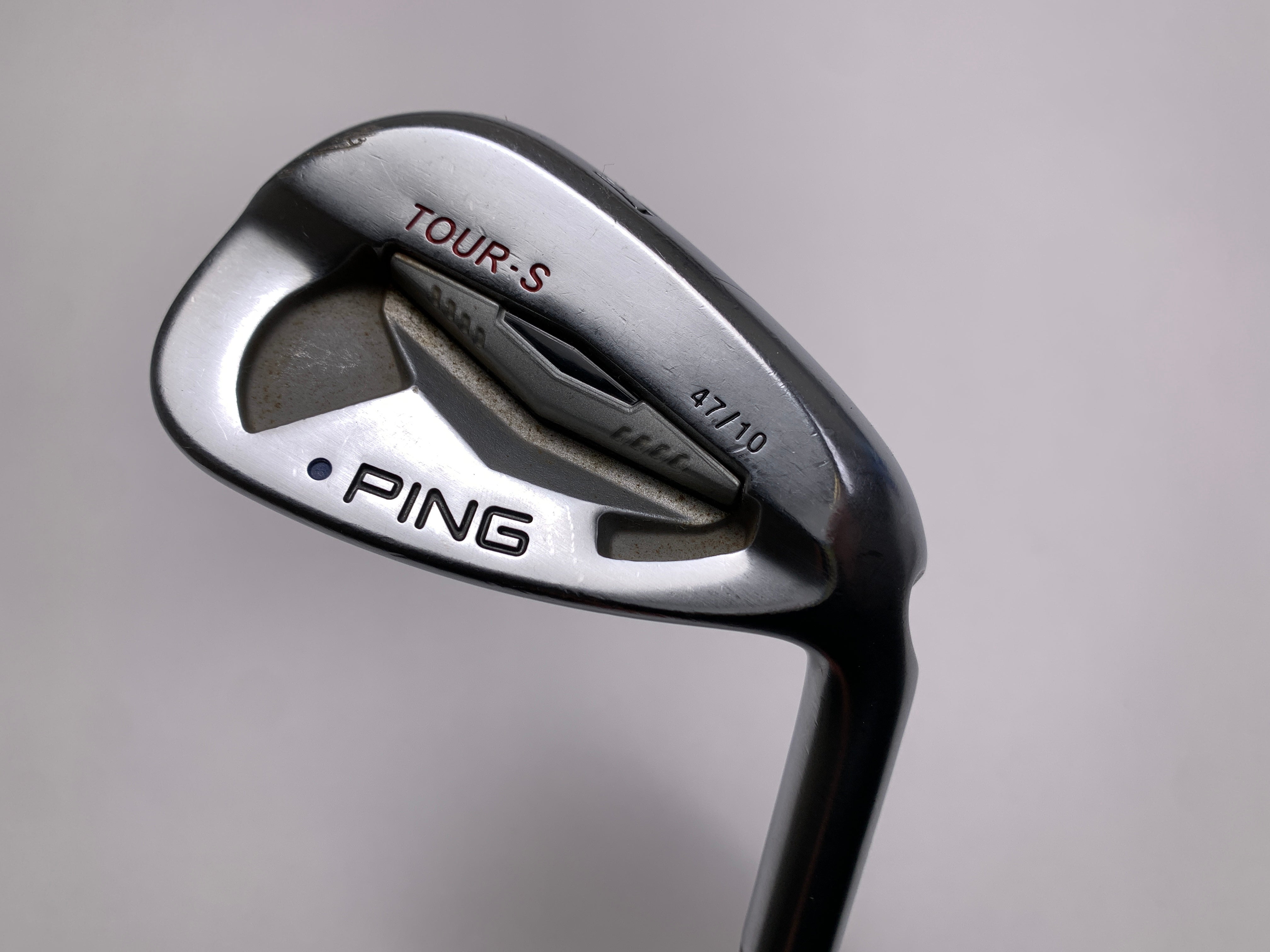 Ping Tour-S Chrome Gap Wedge GW 47* 10 Bounce Blue Dot 1* Up DG