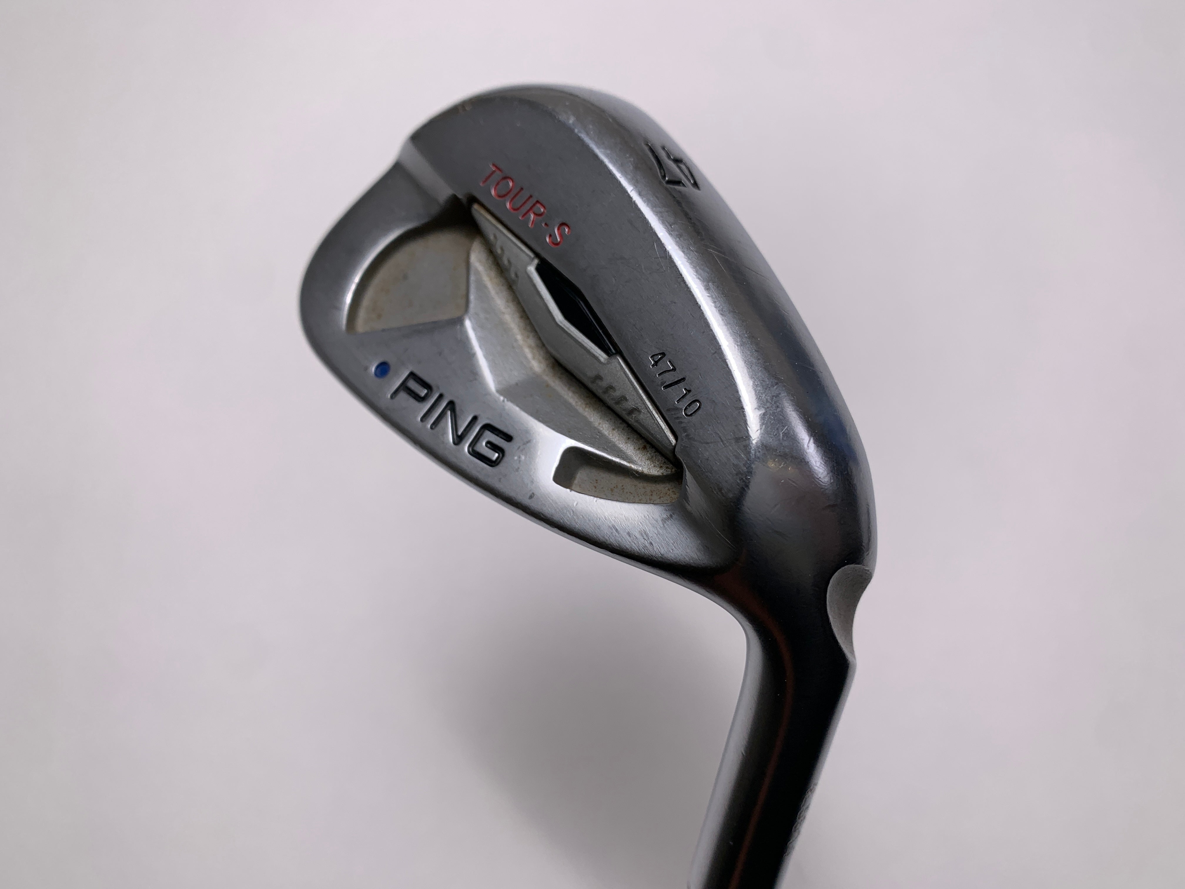 Ping Tour-S Chrome Gap Wedge GW 47* 10 Bounce Blue Dot 1* Up DG