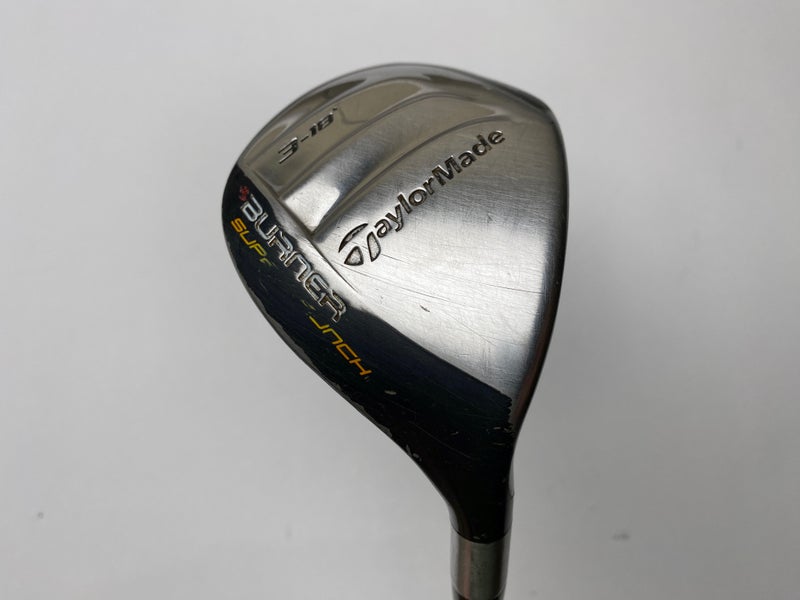 Taylormade Burner Superlaunch 3 Hybrid 18* REAX 60g Stiff Graphite Mens RH