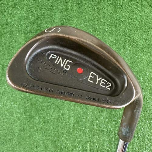 Ping Eye 2 Plus + BeCu Copper Red Dot SW Sand Wedge Karsten ZZ Lite RH 35.25”