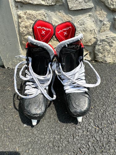 Used Bauer Regular Width Size 9 Vapor 3X Pro Hockey Skates