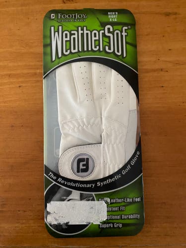 New XL Right Handed Weather Sof Glove