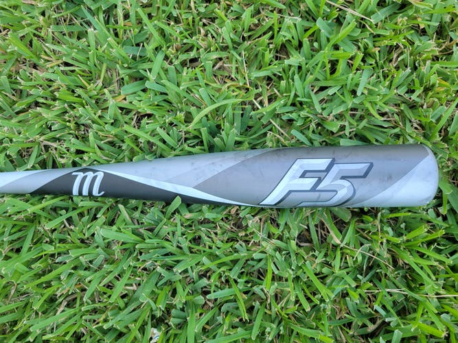 Used BBCOR Certified Marucci Alloy F5 Bat (-3) 28 oz 31"