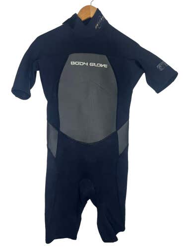 Body Glove Mens Spring Shorty Wetsuit Size Medium Axis 2/1 Black