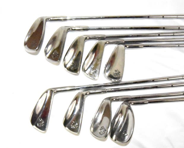 COUGAR FORGED IRON SET - 9 IRONS - SHAFT-38 1/8 IN - FLEX TOUR - RH NEW GRIPS