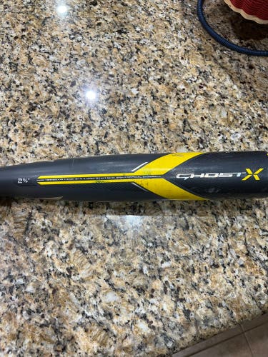 Used 2018 Easton Composite Ghost X Bat (-10) 21 oz 31"