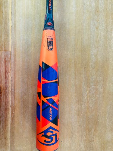 Used USSSA Certified Louisville Slugger (-10) 19 oz 29" Meta Bat
