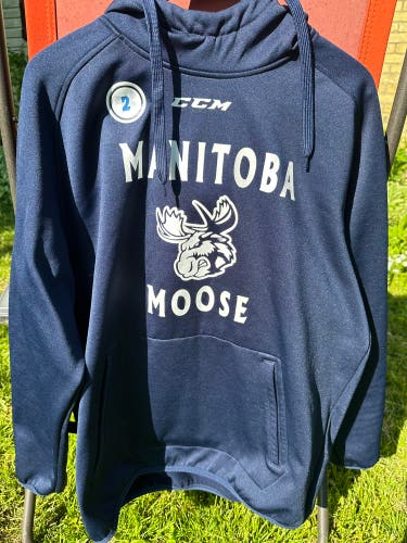 CCM Team Issued Hoodie Bundle Manitoba Moose Bakersfield Condors