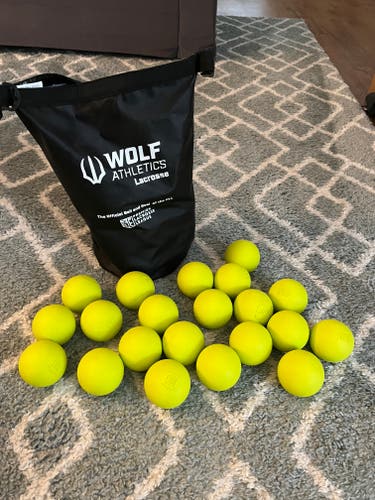 PLL Wolf Athletics Official New Lacrosse Ball 18 pack