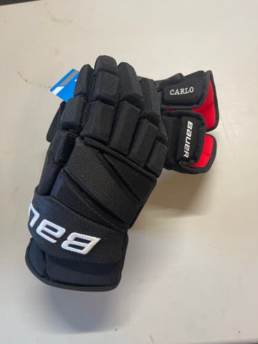 New Bauer Vapor Pro Team Gloves 15" Pro Stock CARLO Bruins