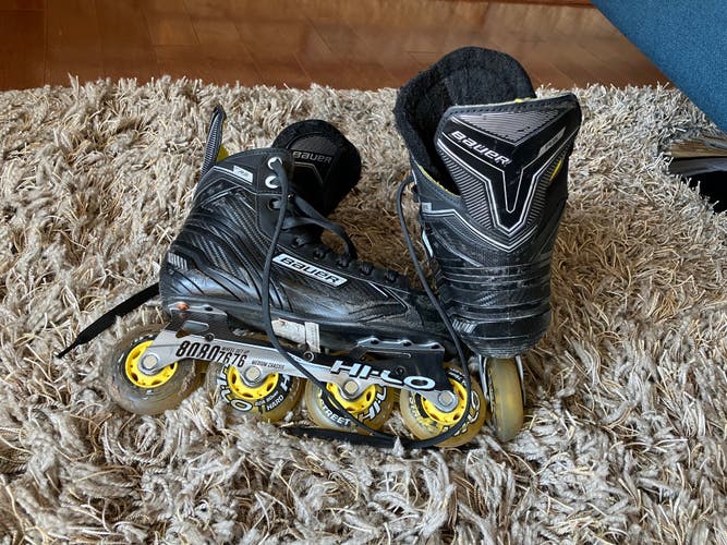 Used Bauer RS Inline Skates Size 6