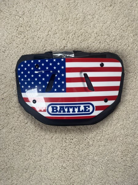 American Flag Battle Backplate