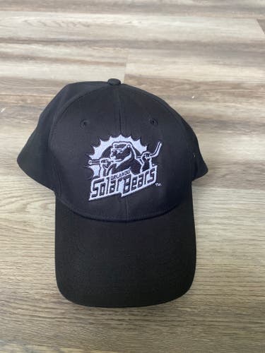 Black Used Adult Unisex One Size Fits All Warrior Hat