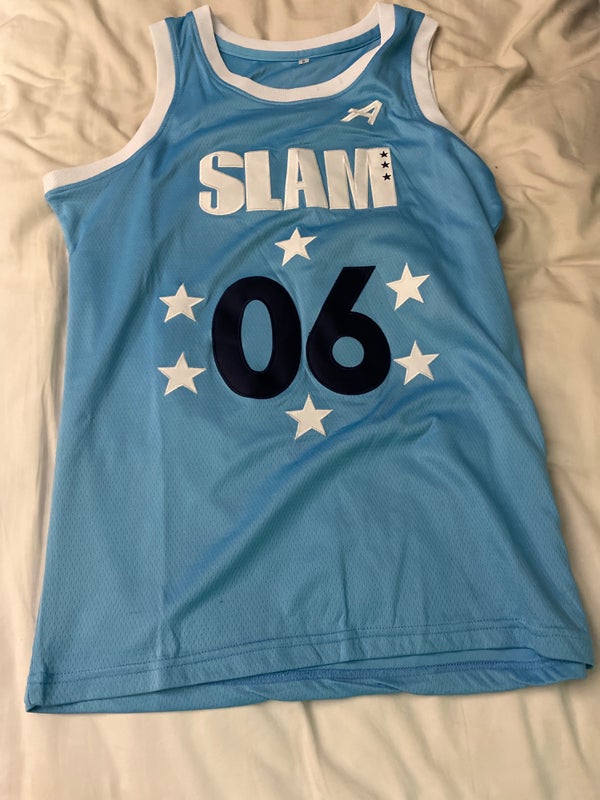 Custom Light Blue Orange-Black Authentic Throwback Basketball Jersey  Discount – snapmade