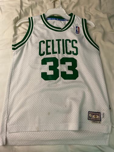 HARDWOOD CLASICS Larry bird jersey