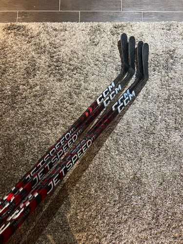(4 Pack) Senior Left Hand P90TM Pro Stock JetSpeed FT5 Pro Hockey Stick