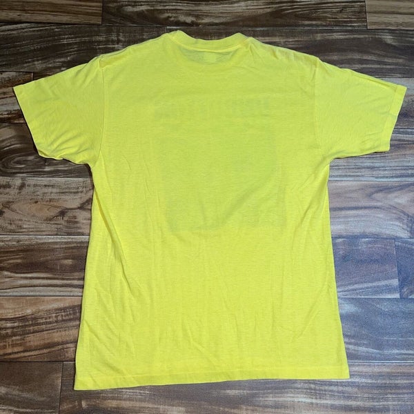 Vintage Men's T-Shirt - Yellow - L