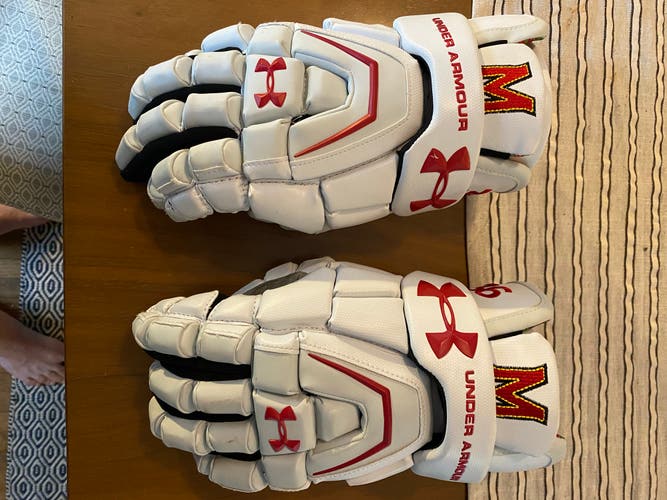 University of Maryland Under Armour Lacrosse Gloves