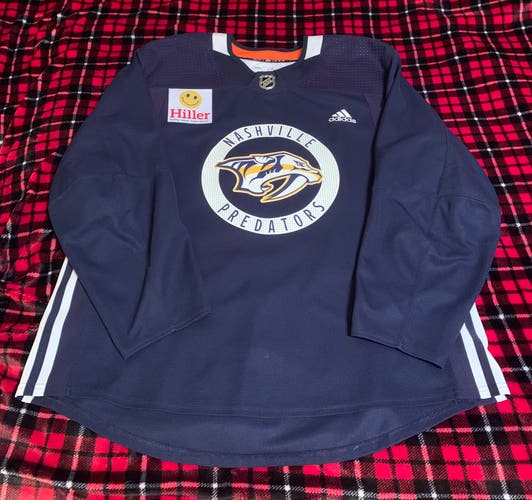 Nashville Predators Practice Worn Jersey