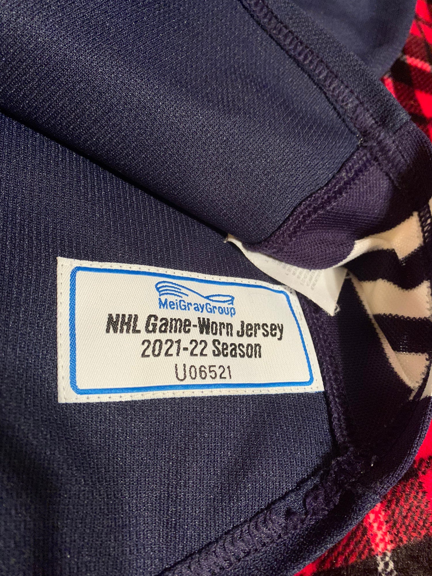 Used Navy Adidas Nashville Predators MiC Practice Jersey 56