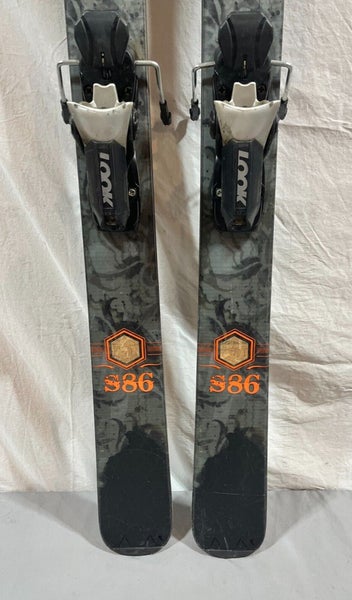 Rossignol S86 178cm 130-86-116 r=15.9m Rocker Skis LOOK PX12