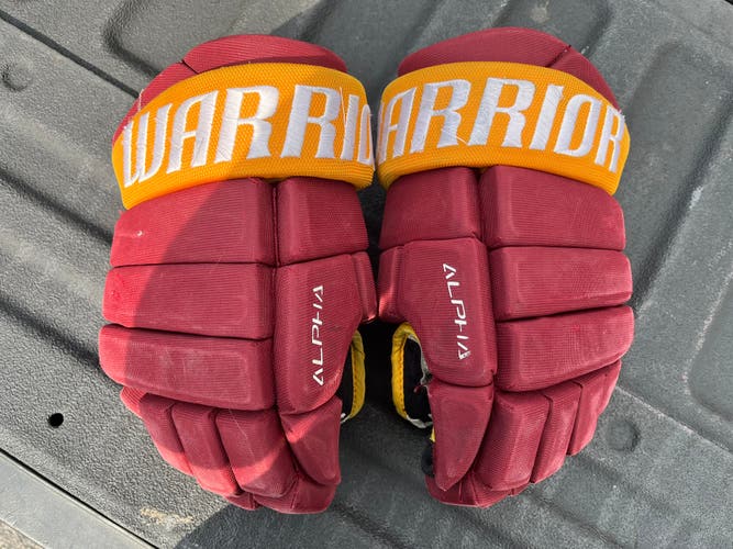 Warrior Alpha Pro Gloves- 13” Senior