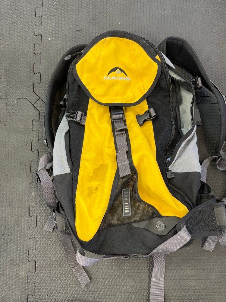 Yellow Used Large/Extra Large Dakine Backpack