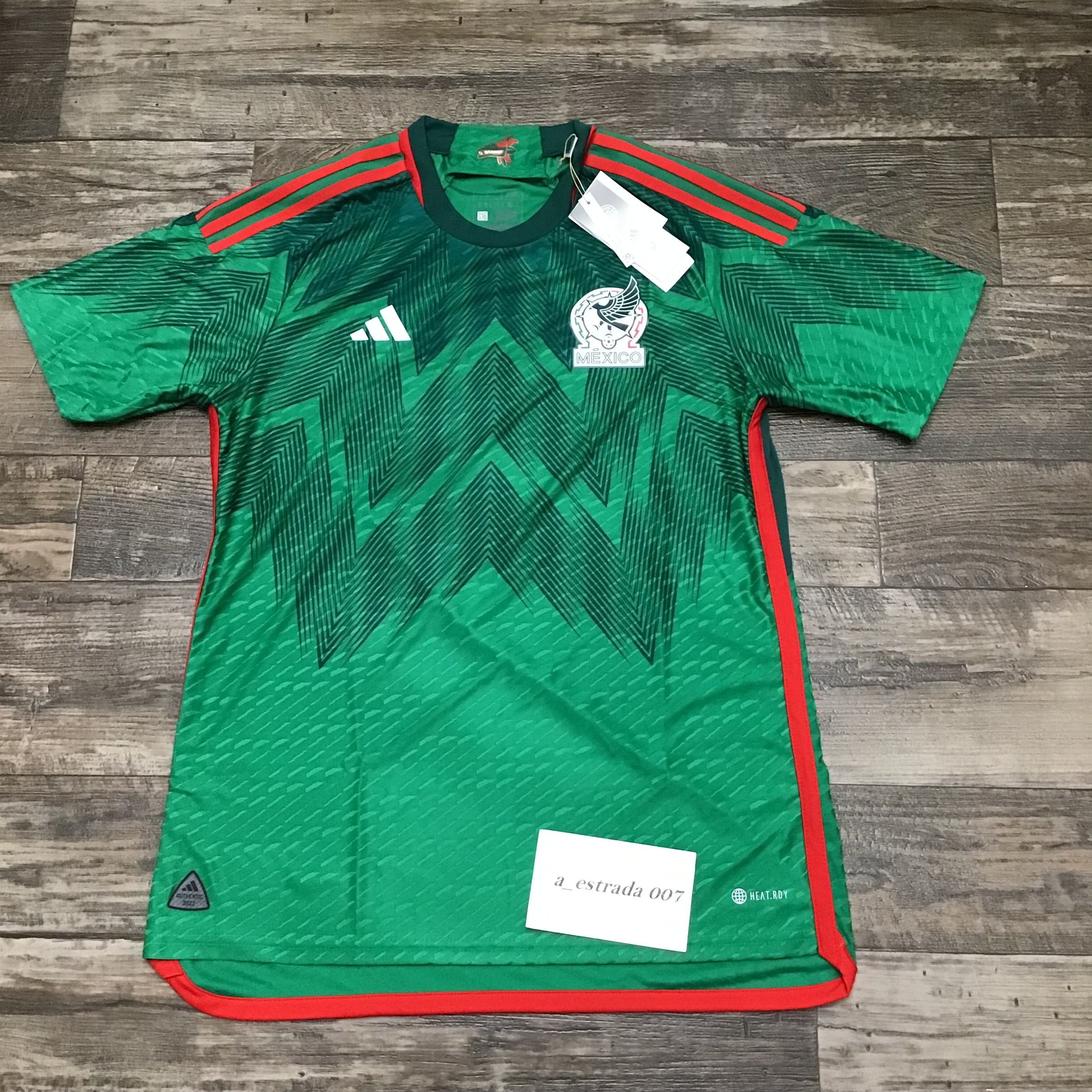 $150 Mexico 22/23 Adidas Home World Cup Authentic Soccer Jersey HD6898 Size  2XL