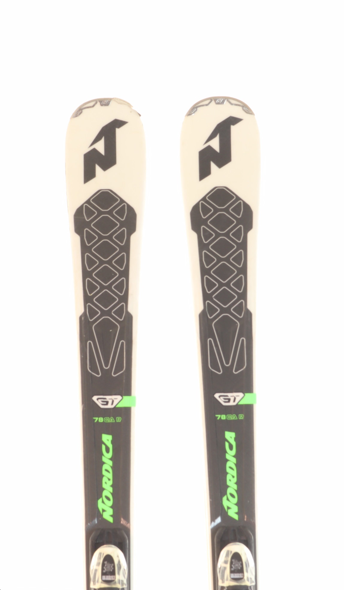 Used 2018 Nordica GT 78CA R Skis With Look Xpress 10 Bindings Size 168 (Option 230495)
