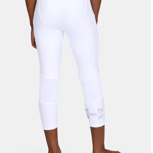 NEW w/tags Boys' HeatGear® Armour ¾ Leggings Size Large