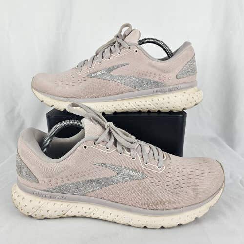 Brooks Glycerin 18 Pink Grey Running Shoes Sneakers 1203171B640 Women Size 12