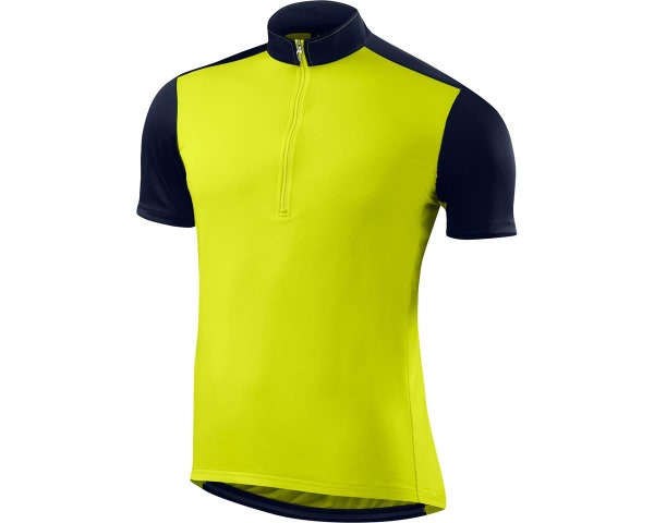 Specialized Men's RBX Short Sleeve Cycling Jersey Limon / Navy - Medium
