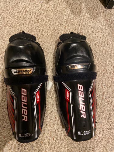 Used Bauer  NSX Shin Pads