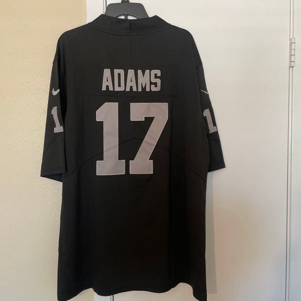 NFL Las Vegas Raiders (Davante Adams) Men's Game Football Jersey.