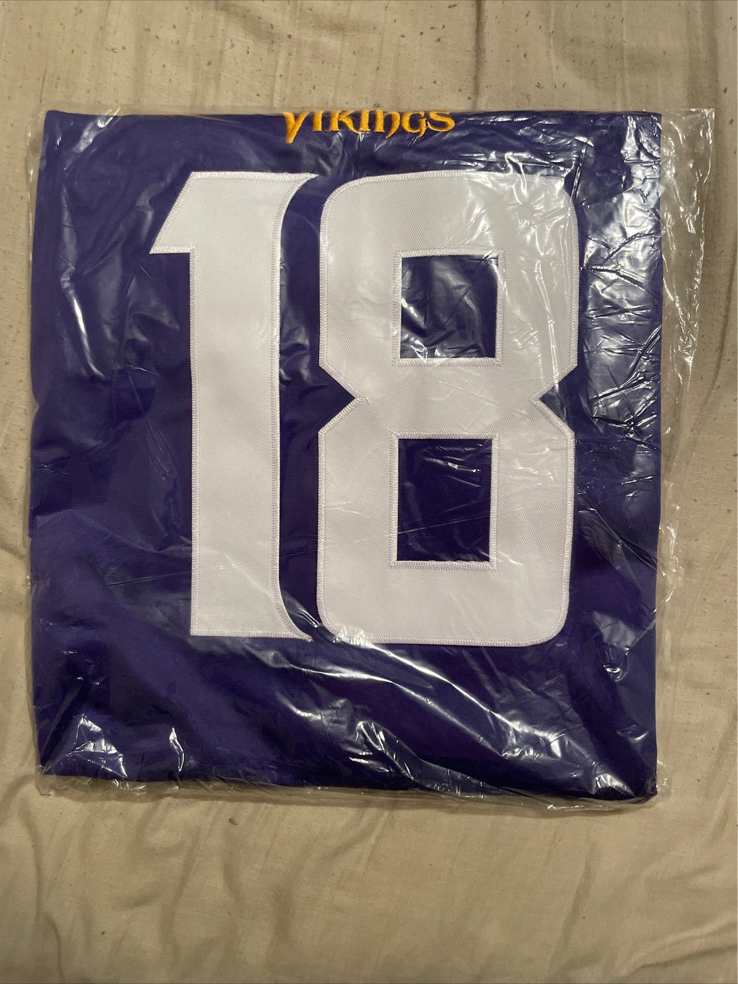 Brand New Minnesota Vikings Justin Jefferson Jersey With Tags