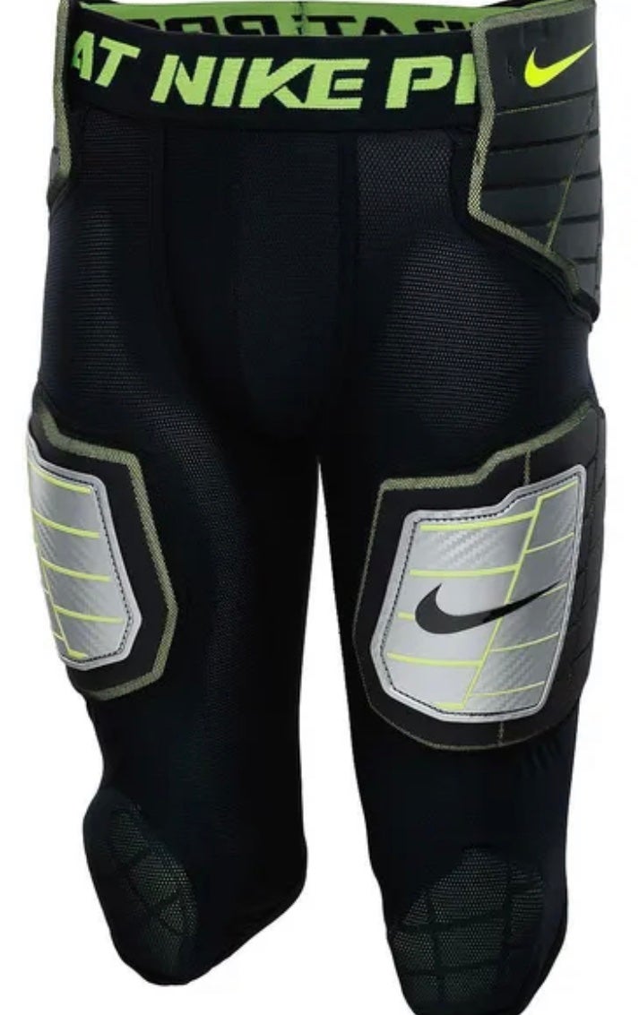 Nike Pro Combat Hyperstrong Football Girdle, White/Silver, Adult Large |  SidelineSwap