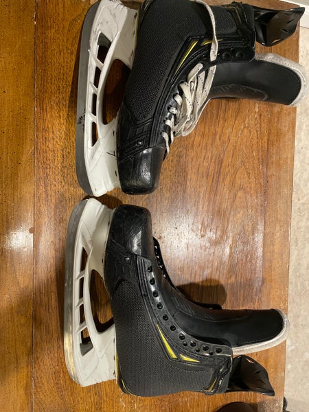 Used Bauer Regular Width Pro Stock Size 8 Supreme 2S Pro Hockey Skates