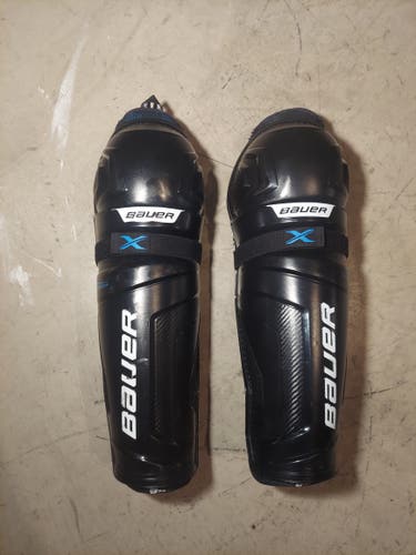 Bauer X 15" shin guards, Tour inline girdle, warrior alpha one helmet