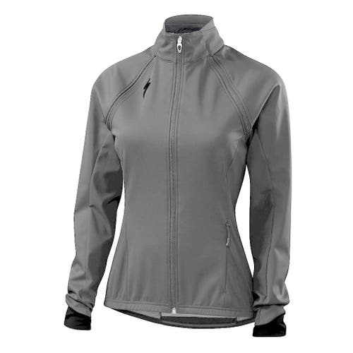 Specialized Women's Element 2.0 Hybrid Cycling Bike Jacket True Gray - Medium